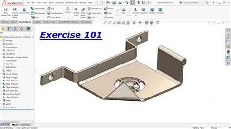 sheet metal chassis design solidworks|SolidPractices: Sheet Metal .